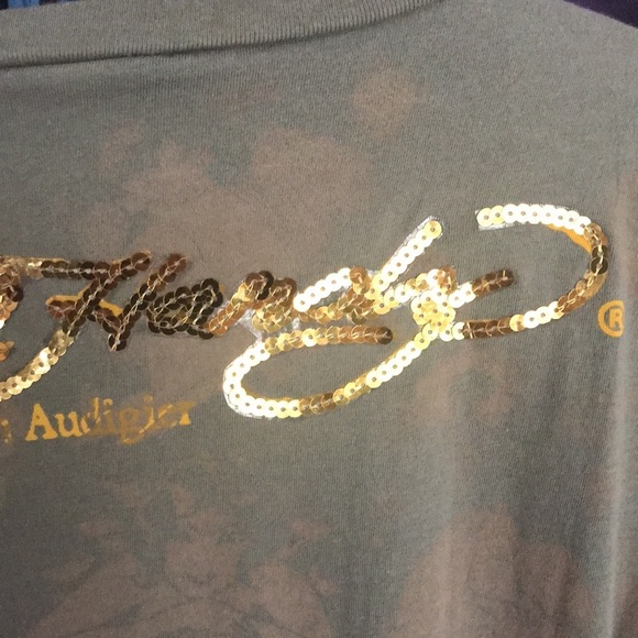 Ed Hardy vintage tee bling American gangsta eagle skull cards M Christian … - Picture 7 of 16